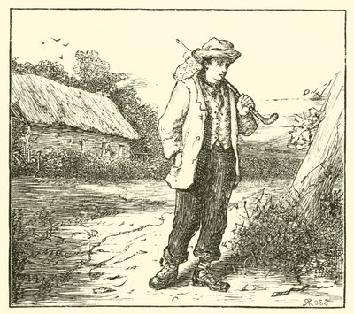 HC Andersen på vej til København af English School